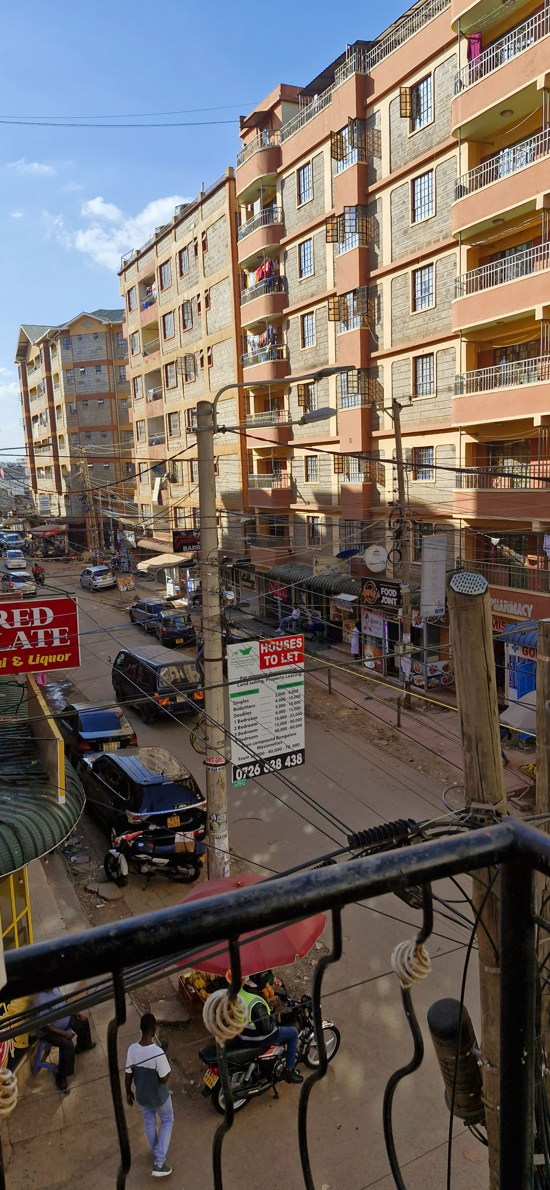 Apartment building in Donholm, Greenfields Phase 2, Nairobi